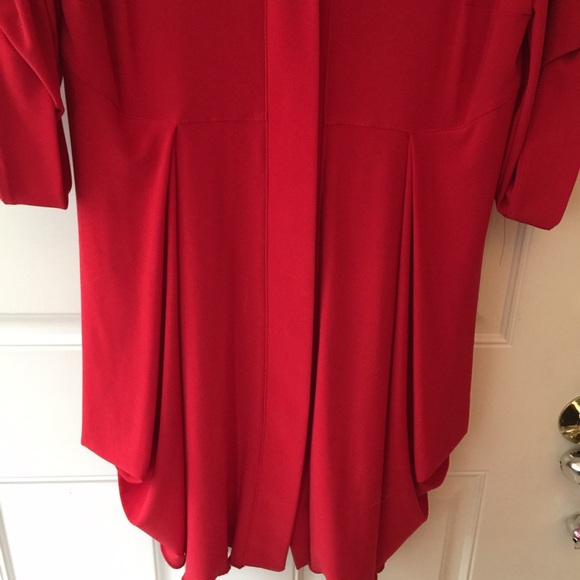 Joseph Ribkoff Red over jacket, size 10 - Picture 3 of 5